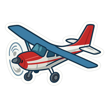 RC Plane sticker 1